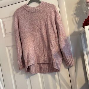 Cozy Pink mock neck Sweater